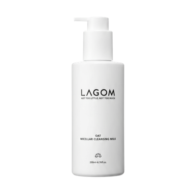 LAGOM Oat Micellar Cleansing Milk, 200 ml.