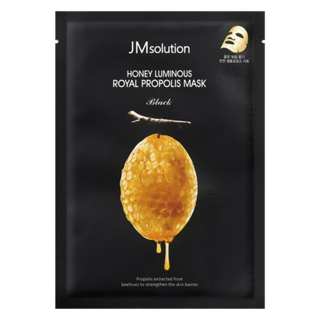 Восстанавливающая тканевая маска с прополисом JMsolution Honey Luminous Royal Propolis Mask