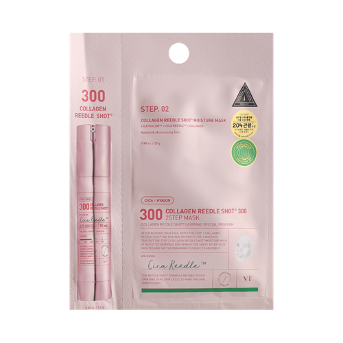VT Cosmetics Collagen Reedle Shot 300 2Step Mask