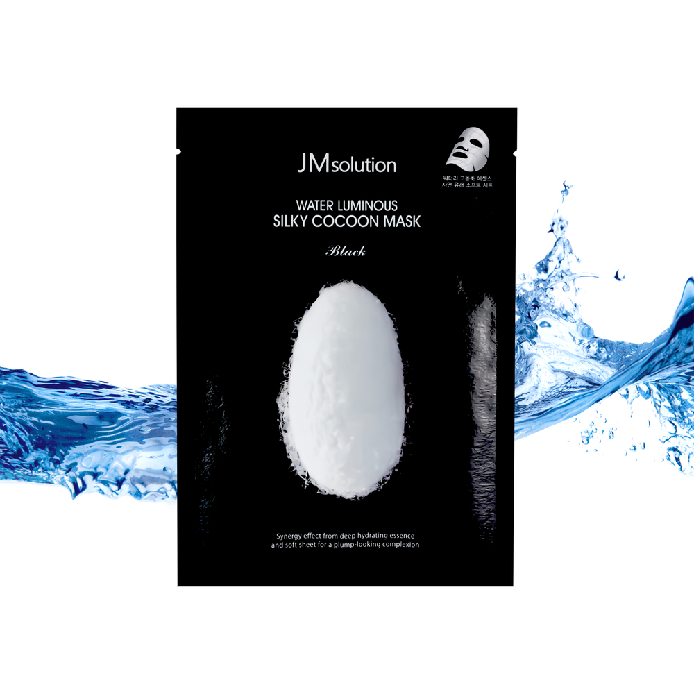 JMsolution Water Luminous Silky Cocoon Mask Black