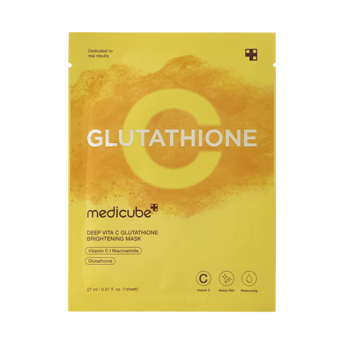 Medicube Deep Vita C Glutathione Brightening Mask
