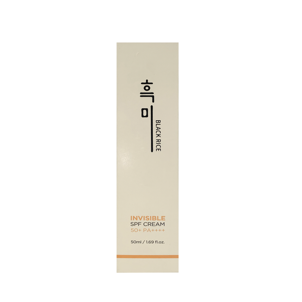 Black Rice Invisible SPF Cream 50+ PA++++