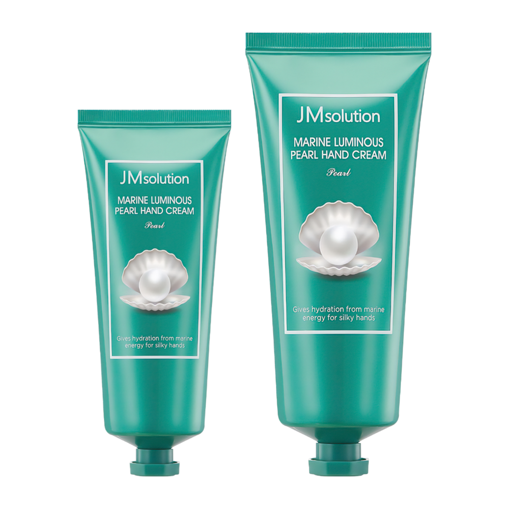 Набор увлажняющих кремов для рук с жемчугом JMsolution Marine Luiminous Pearl Hand Cream (50+100 ml.)