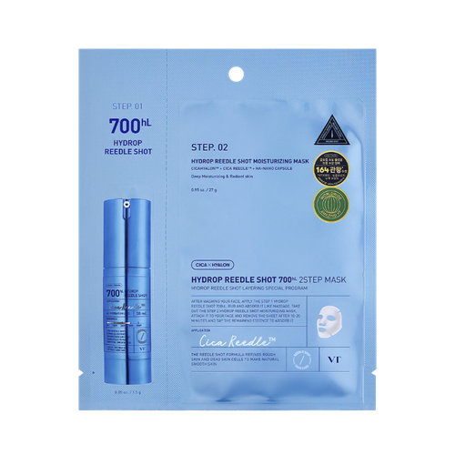 VT Cosmetics Hydrop Reedle Shot 700 HL 2Step Mask