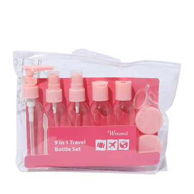 Wesunco 9 в 1 (розовый/красный)