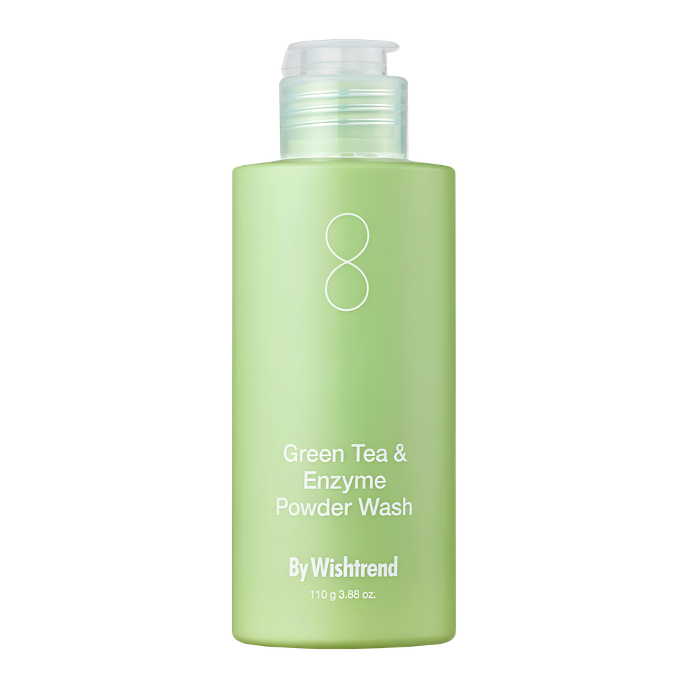 Энзимная пудра с зелёным чаем By Wishtrend Green Tea & Enzyme Powder Wash