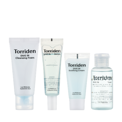 TORRIDEN DIVE IN Trial Kit, 50-30-20-20 ml.