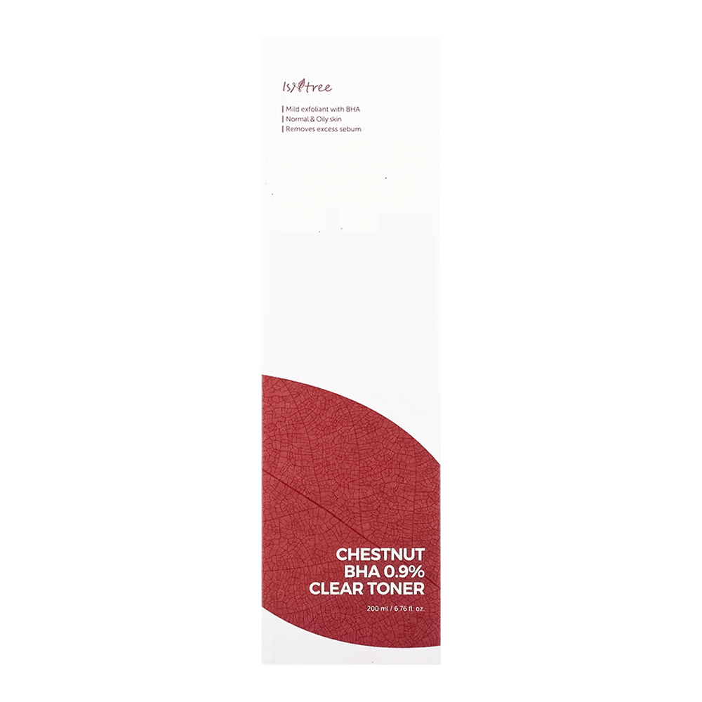 Очищающий тонер с BHA-кислотой IsNtree Chestnut BHA 0.9% Clear Toner