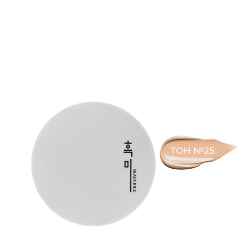Black Rice Long Lasting Cushion SPF50+ PA+++ Тон №25