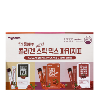Mippeum Collagen Jelly Stick Mix Package 2 Berry Series