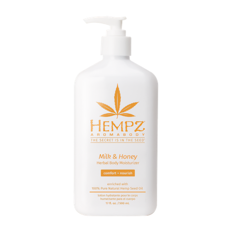 Увлажняющее растительное молочко Milk & Honey Herbal Body Moisturizer Hempz