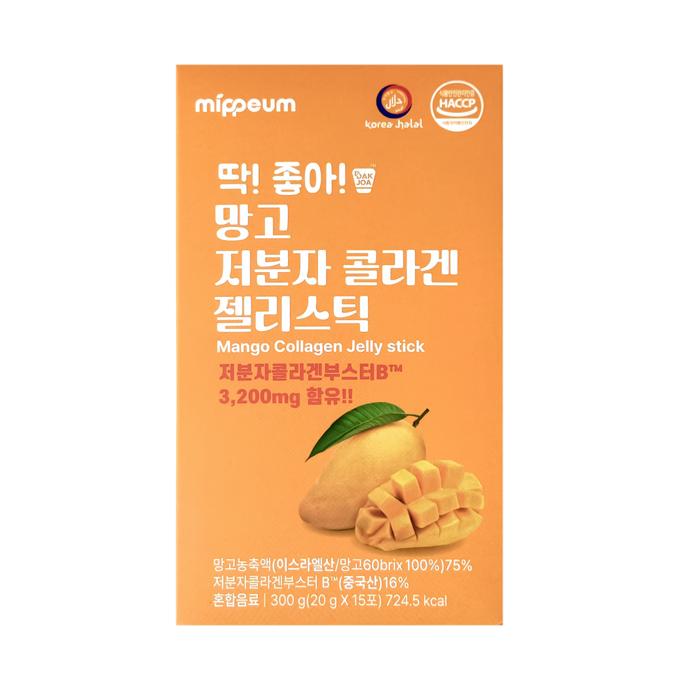 Mippeum Mango Collagen Jelly Stick, 300 g.