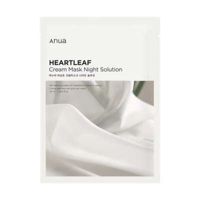 Anua Heartleaf Cream Mask Night Solution