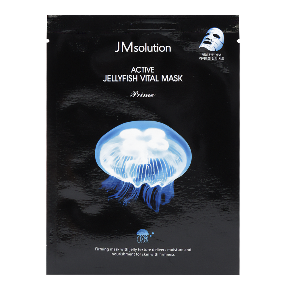 Ультратонкая тканевая маска с экстрактом медузы JMsolution Active Jellyfish Vital Mask Prime