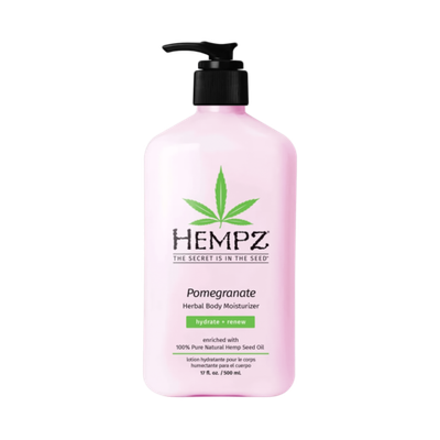 HEMPZ Pomegranate Herbal Body Moisturizer, 500 ml.
