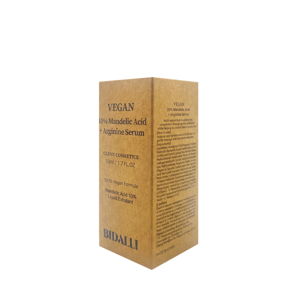 BIDALLI 10% Mandelic Acid & Arginine, 50 ml.