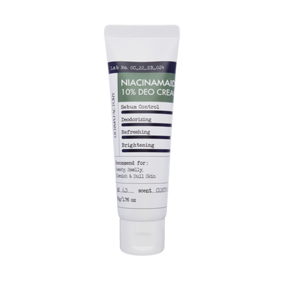 DERMA FACTORY Niacinamide 10% Deo Cream, 50 ml.
