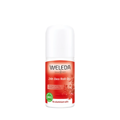 WELEDA Granatapfel Pomegranate 24h Roll On Deodorant, 50 ml.
