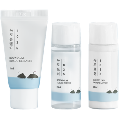 Round lab 1025 Dokdo Deep sea water skin care set mini