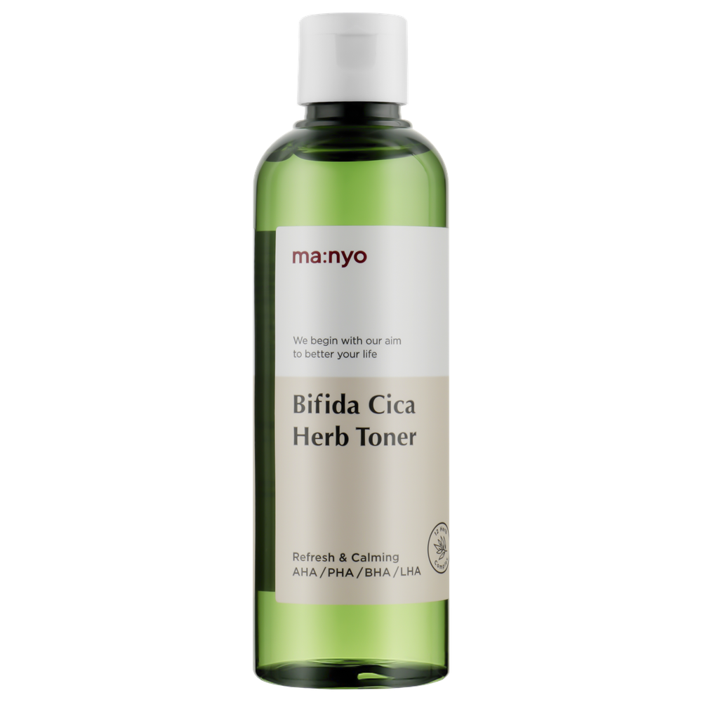 Успокаивающий тонер для чувствительной кожи Manyo Bifida Cica Herb Toner