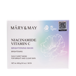 MARY&MAY Niacinamide Vitamin C Brightening Mask, (30 шт. в упаковке)