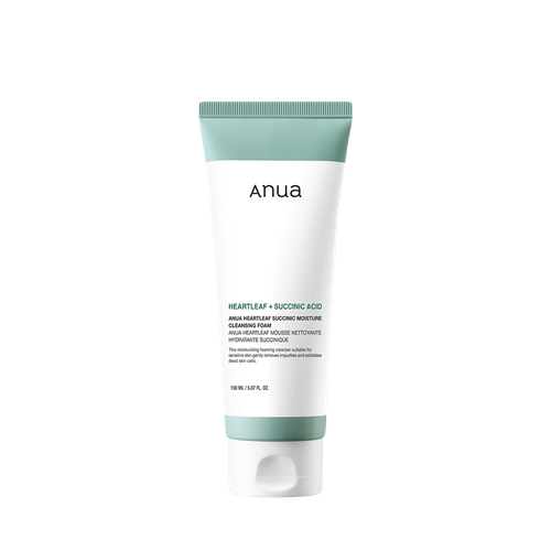 Anua Heartleaf Succinic Moisture Cleansing Foam