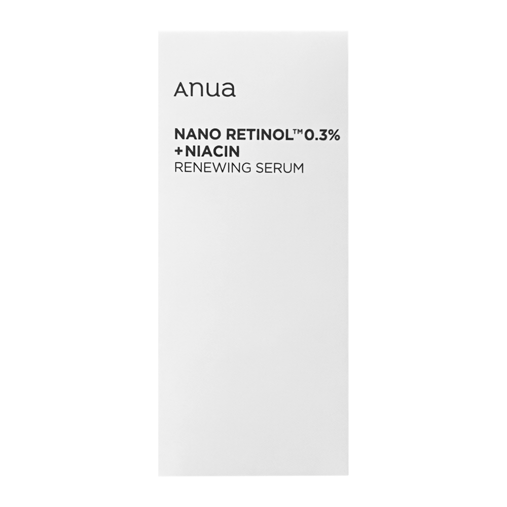 Обновляющая сыворотка с ретинолом и ниацинамидом Anua Nano Retinol 0,3% + Niacin Renewing Serum