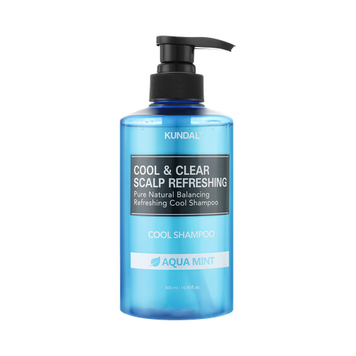 KUNDAL Cool & Clear Scalp Refreshing Cool Shampoo (Aqua Mint)