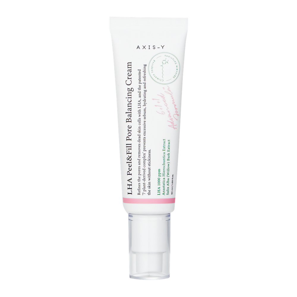 Крем для ухода за порами с LHA кислотой  AXIS-Y LHA Peel & Fill Pore Balancing Cream