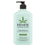 Молочко для тела тройное увлажнение Hempz Body Cream Triple Moisture