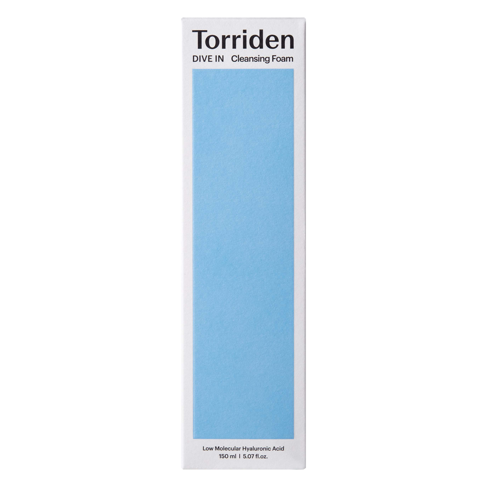 Torriden DIVE IN Low Molecular Hyaluronic Acid Cleansing Foam