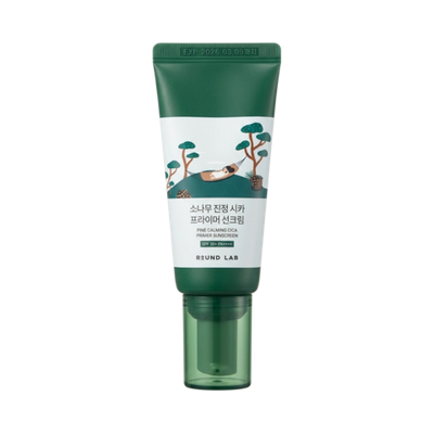 ROUND LAB Pine Calming Cica Primer Sunscreen SPF 50+ PA++++, 50 ml.