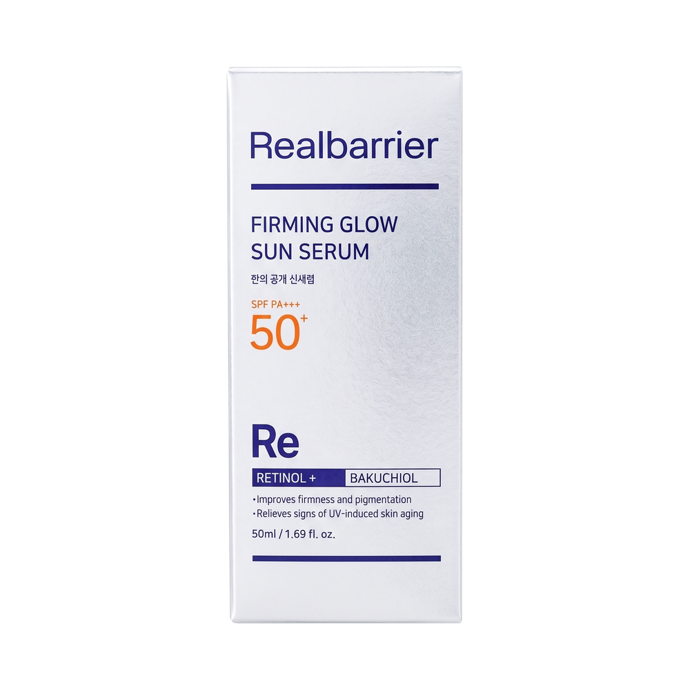 REALBARRIER Firming Glow Sun Serum SPF50+ PA++++, 50 ml.
