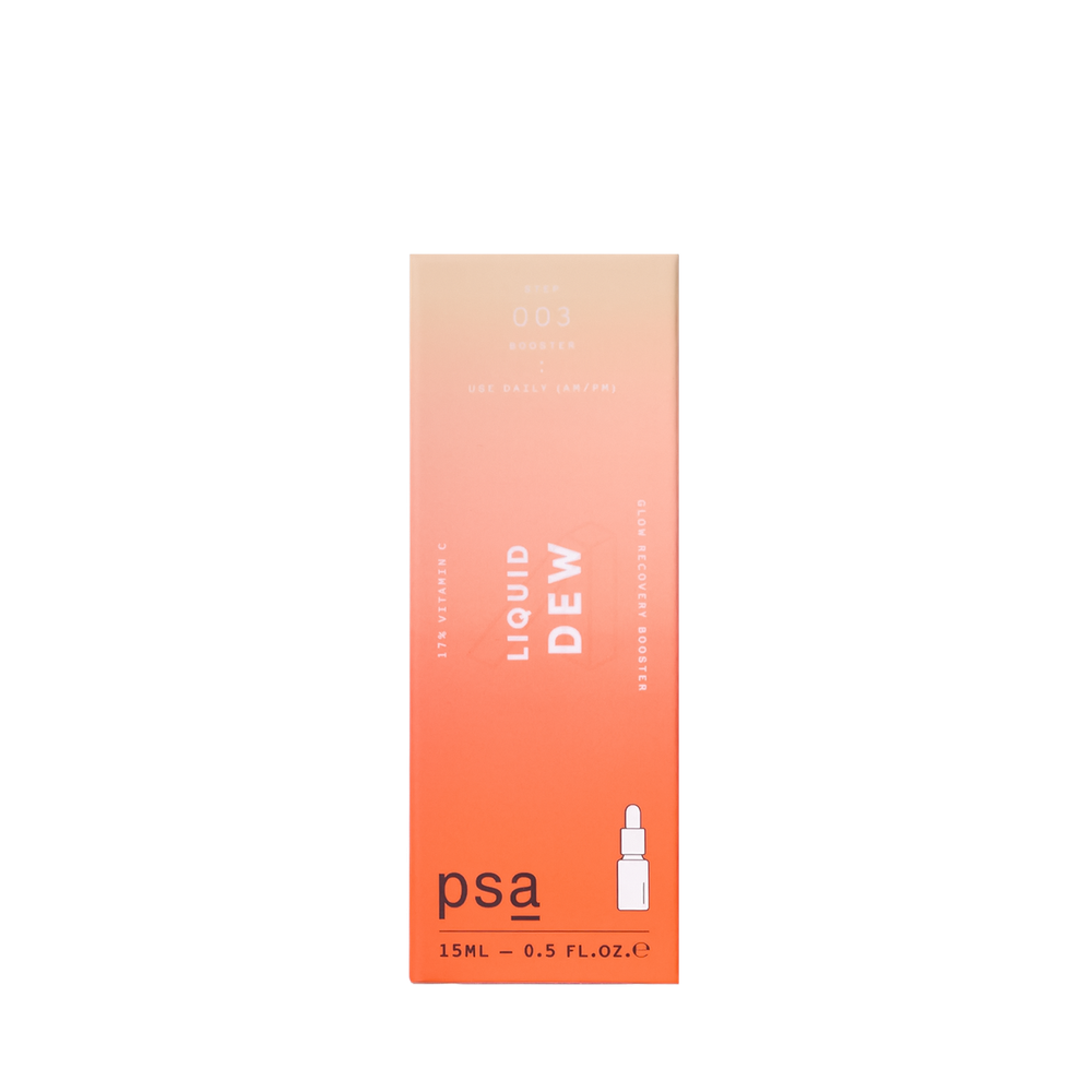 PSA Liquid Dew 17% Vitamin C Glow Recovery Booster, 15 ml.