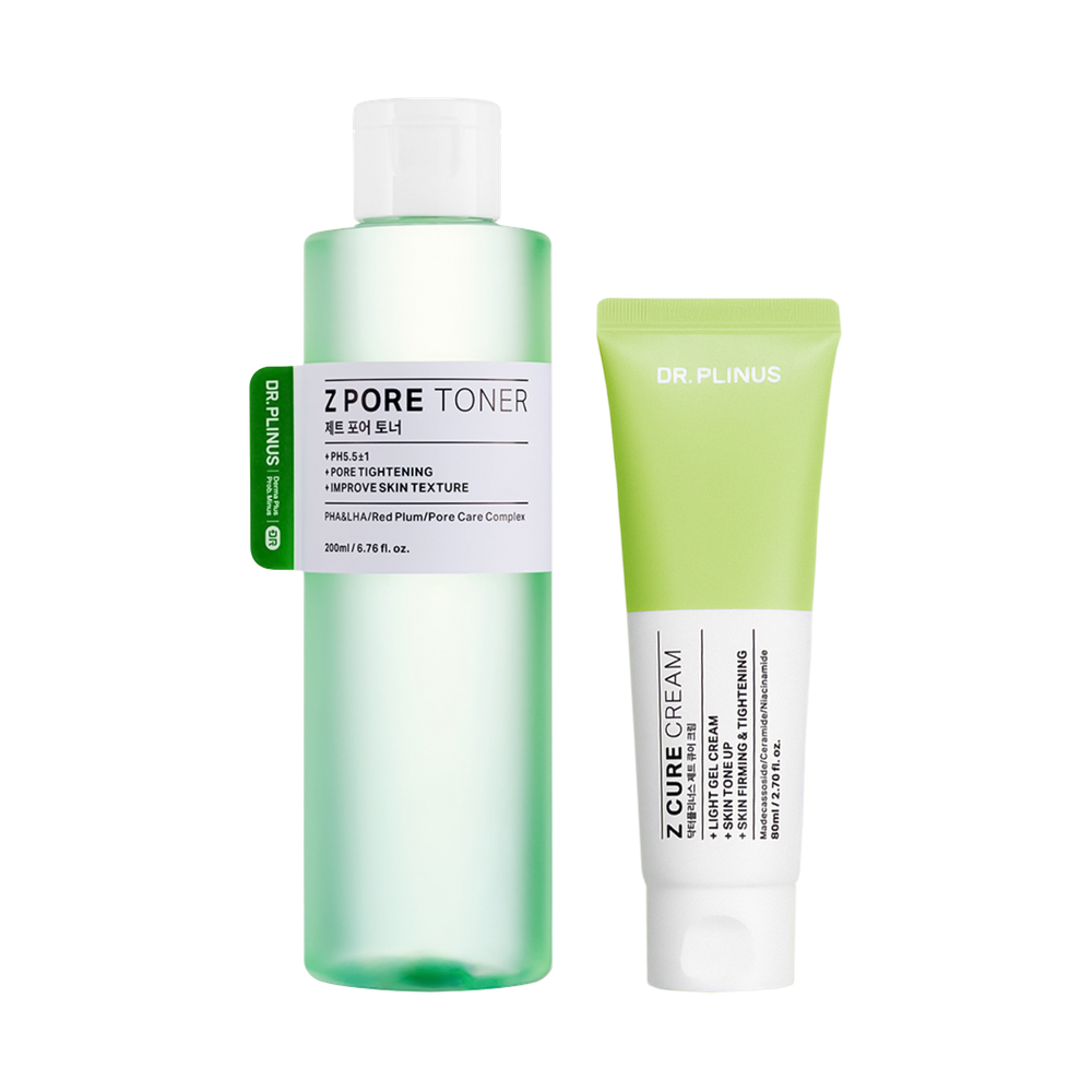 DR.PLINUS Z Duo Set Toner + Cream, 200-80 ml.