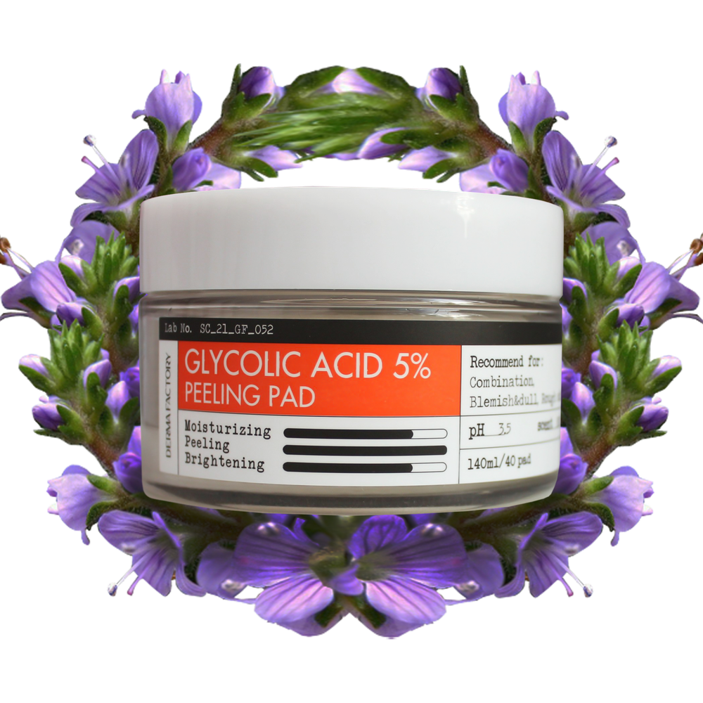 Derma Factory Glycolic Acid 5% Peeling Pad