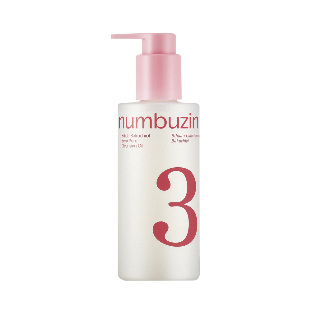 NUMBUZIN No.3 Bifida Bakuchiol Zero Pore Cleansing Oil, 200 ml.