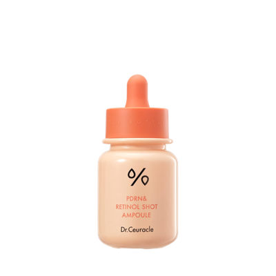 DR.CEURACLE PDRN & Retinol Shot Ampoule, 30 ml.