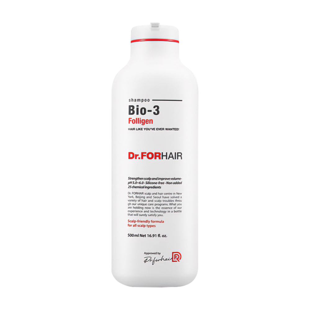 Увлажняющий шампунь от выпадения волос Dr.Forhair Folligen Bio-3 Shampoo