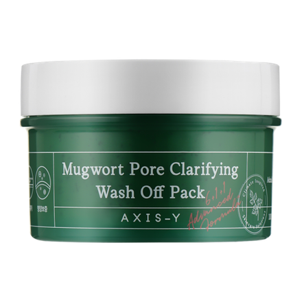 AXIS-Y Mugwort Pore Clarifying Wash Off Pack 100 ml