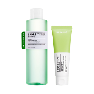 DR.PLINUS Z Duo Set Toner + Cream, 200-80 ml.