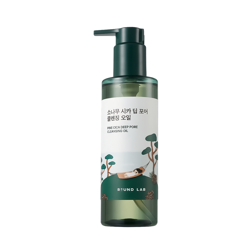 ROUND LAB Pine Cica Deep Pore Cleansing Oil, 200 ml.