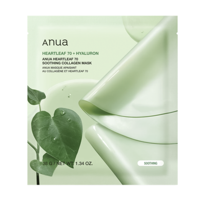 Anua Heartleaf 70 Soothing Collagen Mask