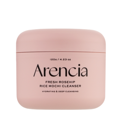 ARENCIA Fresh Rosehip Rice Mochi Cleanser, 120 g.