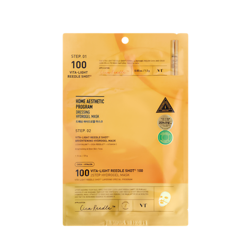 VT Cosmetics Vita-Light Reedle Shot 100 2Step Hydrogel Mask