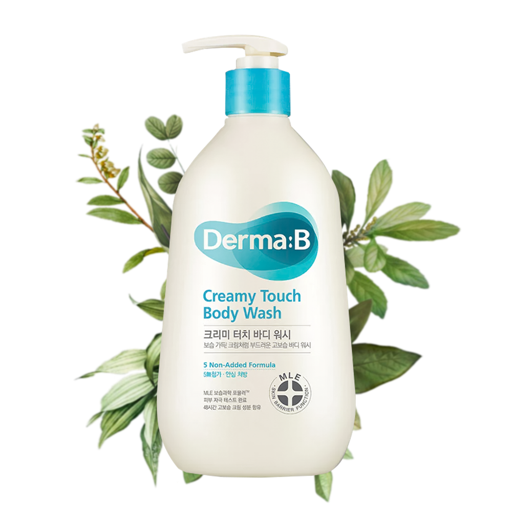 Ламеллярный крем-гель для душа Derma:B Creamy Touch Body Wash