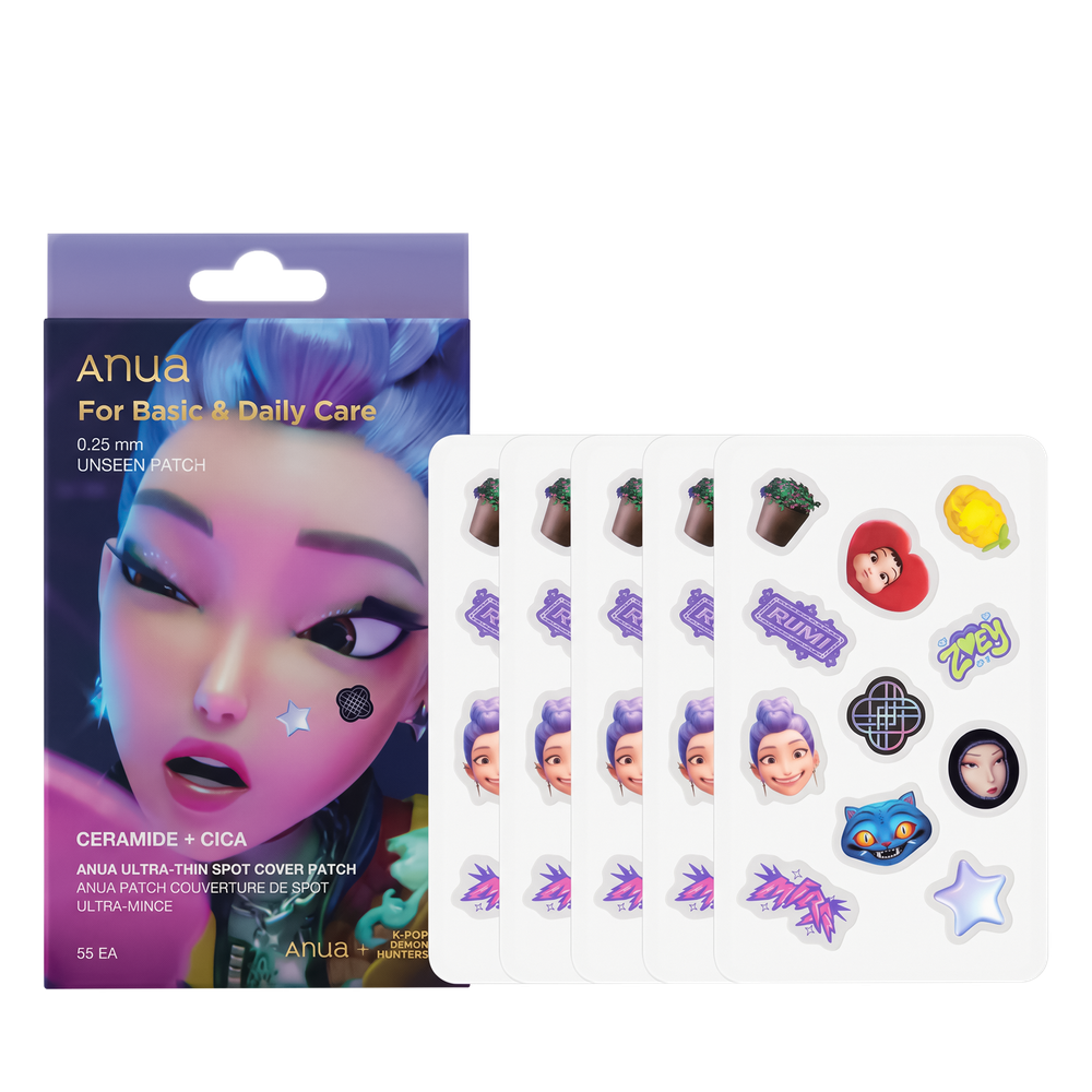 ANUA Ultra-Thin Spot Cover Patch K-Pop Demon Hunters Edition, 55 шт.