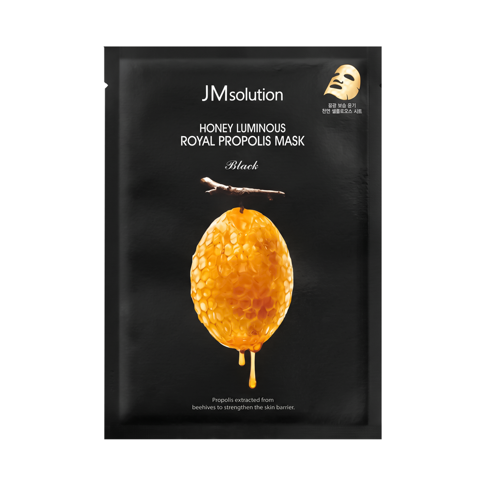 JMsolution Honey Luminous Royal Propolis Mask Black, 30 ml.