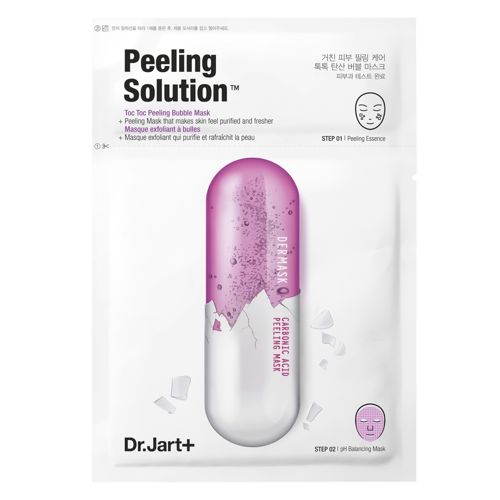 Тканевая 2-х ступенчатая пилинг-маска Dr.Jart+ Dermask Ultra Jet Peeling Solution