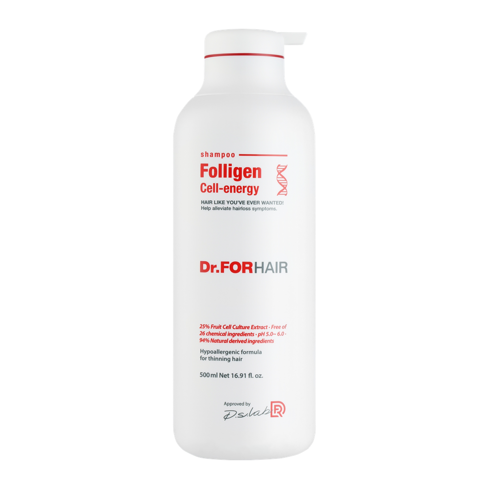 Шампунь против выпадения волос Dr. ForHair Folligen Cell-energy Shampoo